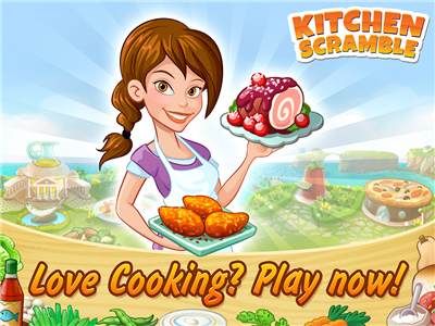 Kitchen Scramble Cooking Game screenshot