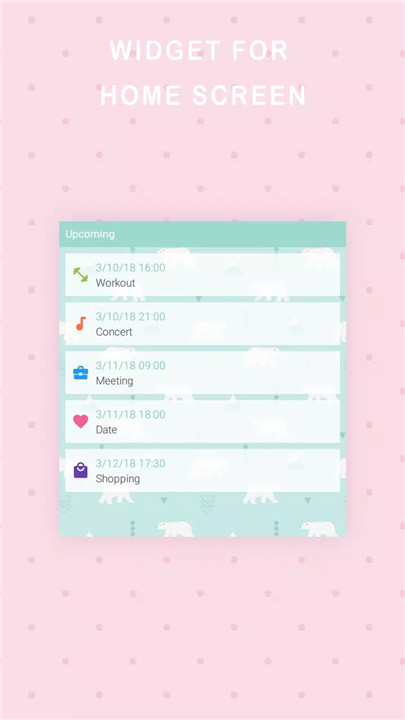 Dreamie Planner screenshot