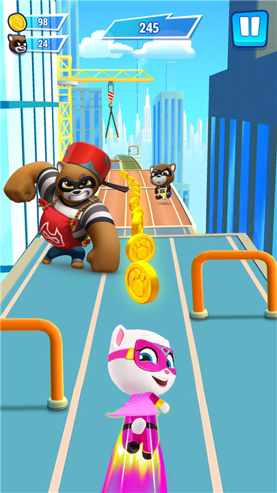 Talking Tom Hero Dash screenshot