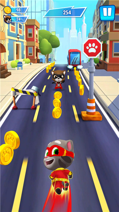 Talking Tom Hero Dash screenshot