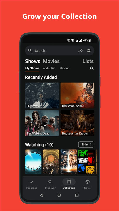 Showly: Track Shows & Movies screenshot