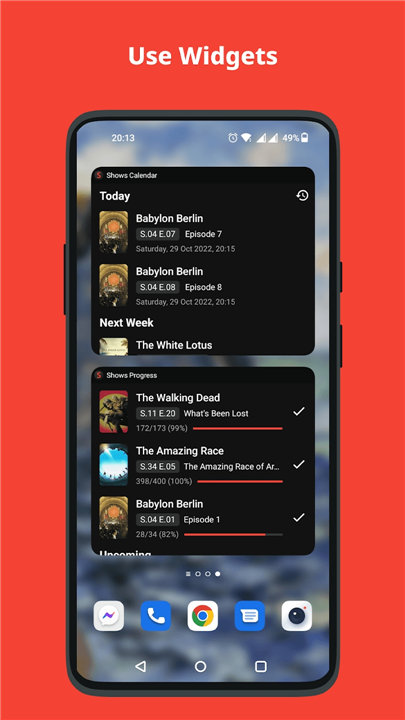 Showly: Track Shows & Movies screenshot