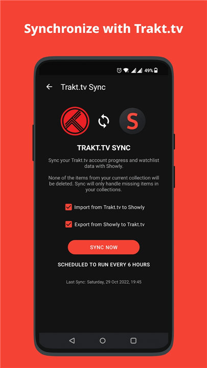 Showly: Track Shows & Movies screenshot