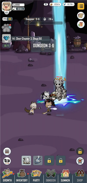 Cat Legends - Idle RPG screenshot