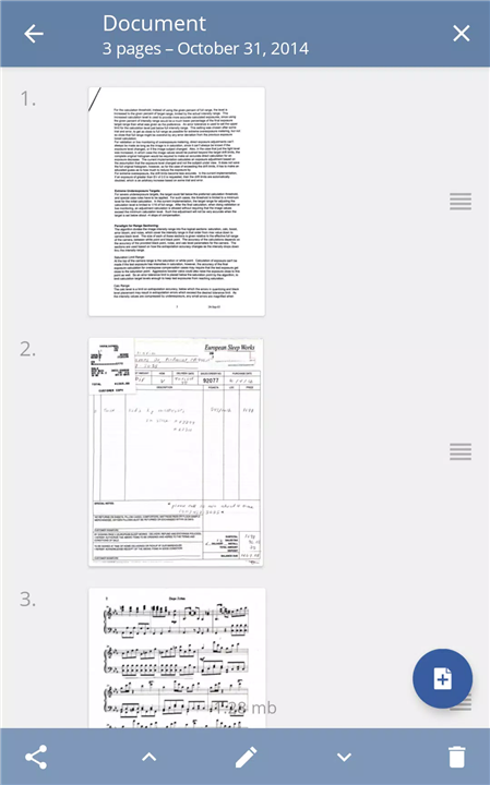 TurboScan™: PDF scanner screenshot