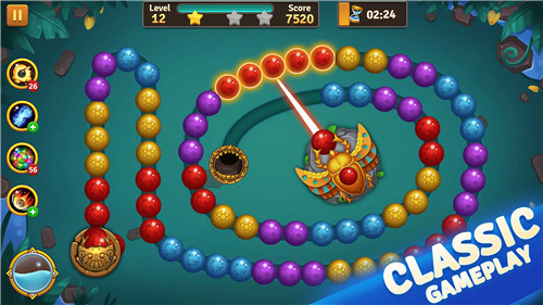 Jungle Marble Blast screenshot