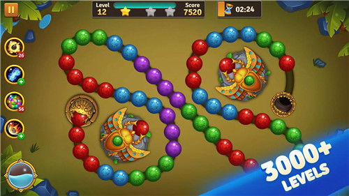 Jungle Marble Blast screenshot