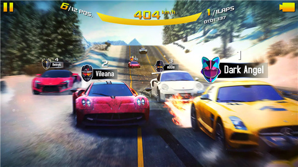 Asphalt 8 screenshot