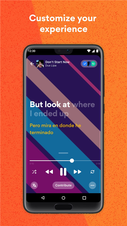 Musixmatch: lyrics finder screenshot