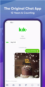 Kik screenshot