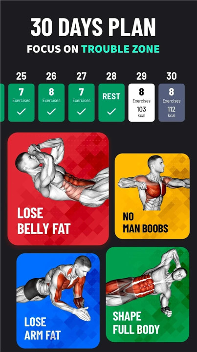 Lose Weight App for Men screenshot