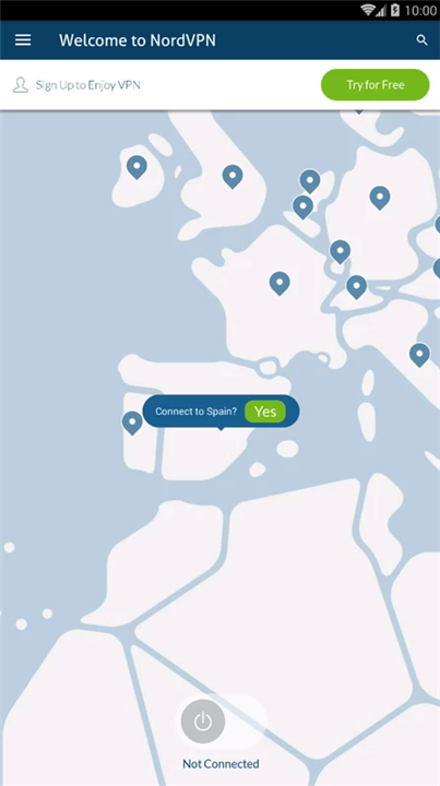 NordVPN screenshot