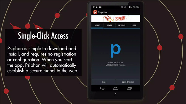 Psiphon Pro screenshot