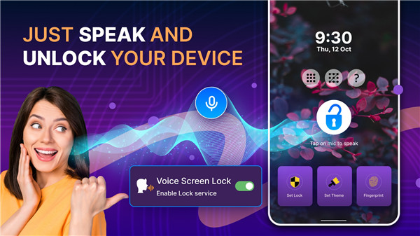 Voice Screen Lock