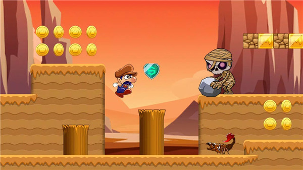 Super Bino Go: Adventure Jungle screenshot