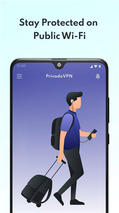 PrivadoVPN screenshot