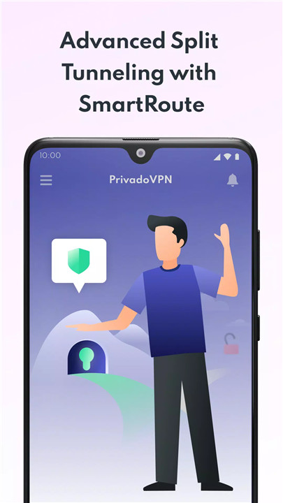 PrivadoVPN screenshot