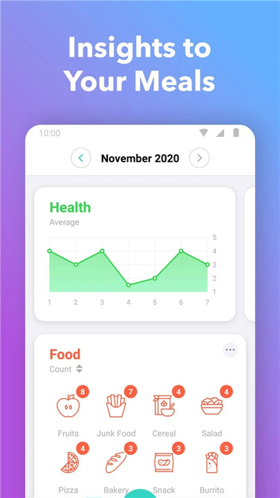 Nutrilio screenshot