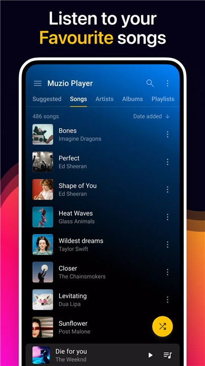 Music Player screenshot