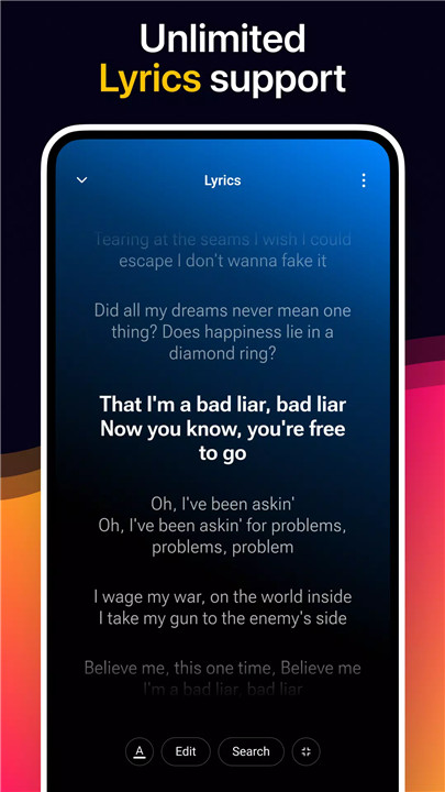 Music Player screenshot