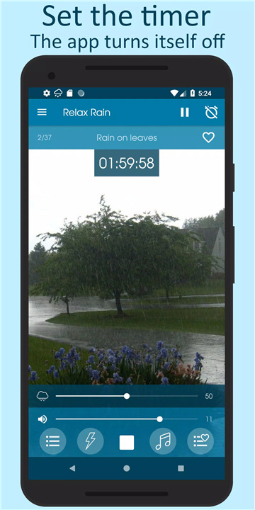 Relax Rain screenshot