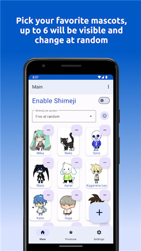 Shimeji screenshot