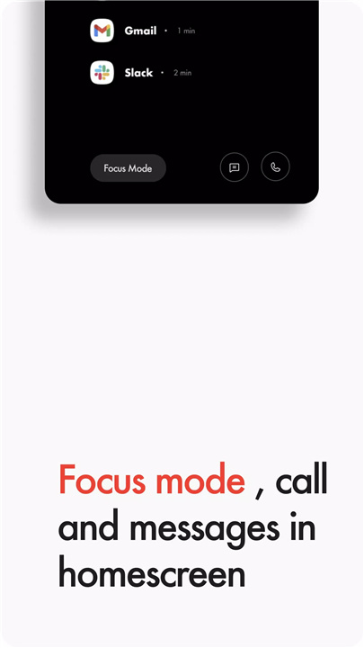 Flow Minimalist Phone Launcher screenshot