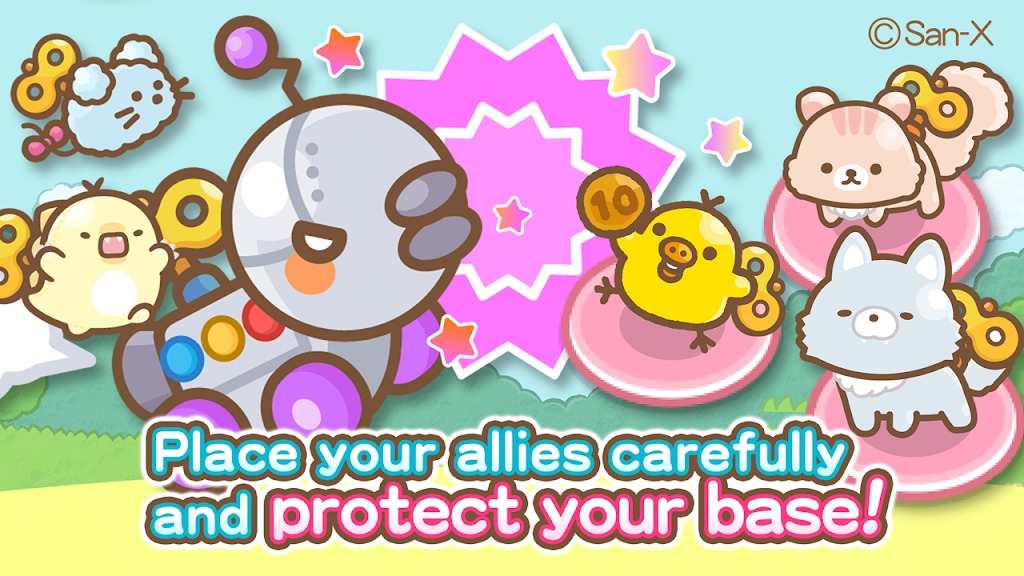 Korilakkuma Tower Defense screenshot