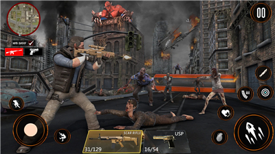 Zombie War 3D: Zombie Games screenshot