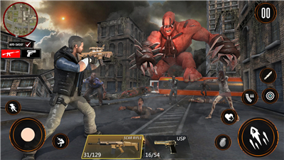 Zombie War 3D: Zombie Games screenshot