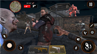 Zombie War 3D: Zombie Games screenshot