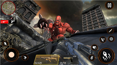 Zombie War 3D: Zombie Games