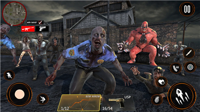 Zombie War 3D: Zombie Games