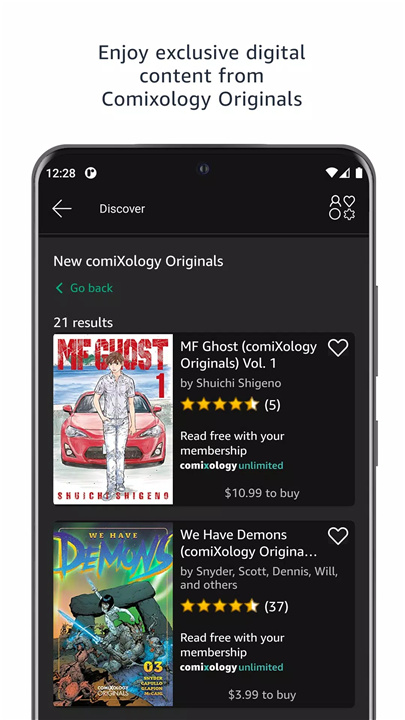 Comics & Manga by Comixology screenshot