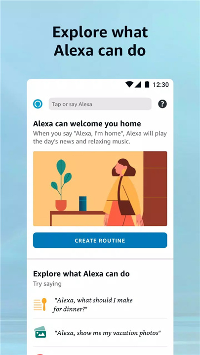 Amazon Alexa screenshot