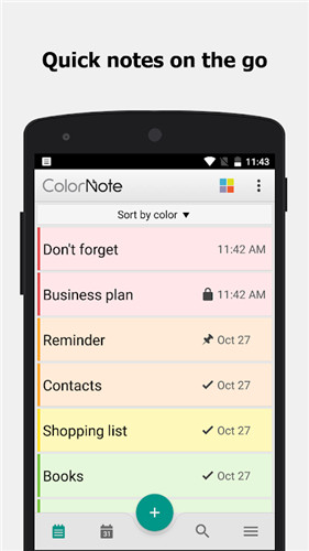 ColorNote screenshot