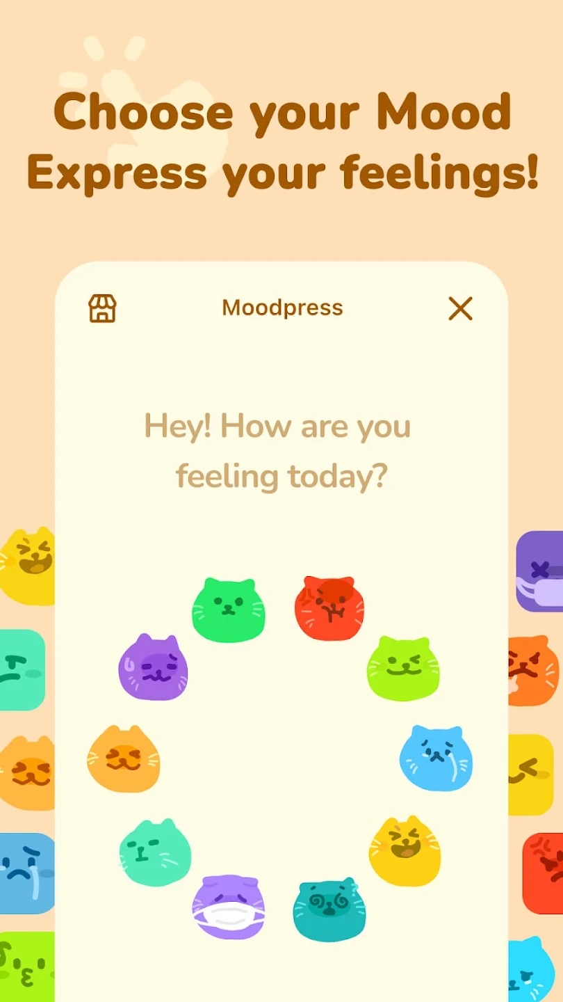 Moodpress screenshot