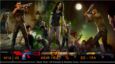 Sniper Dead Zombie War Game 3D screenshot