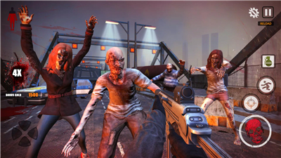 Sniper Dead Zombie War Game 3D screenshot