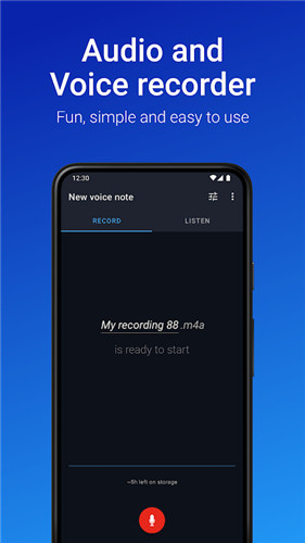 Easy Voice Recorder screenshot