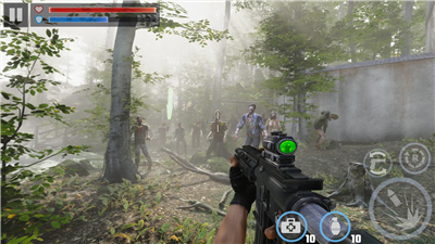 Dead Target: Zombie Games 3D screenshot