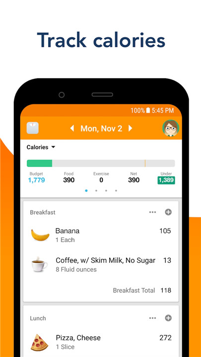 Calorie Counter by Lose It screenshot