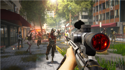 Sniper Zombie 3D Game screenshot