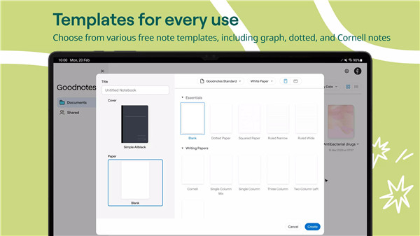 Goodnotes screenshot