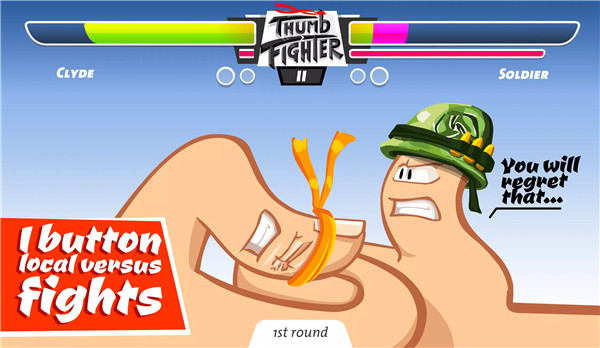 Thumb Fighter screenshot