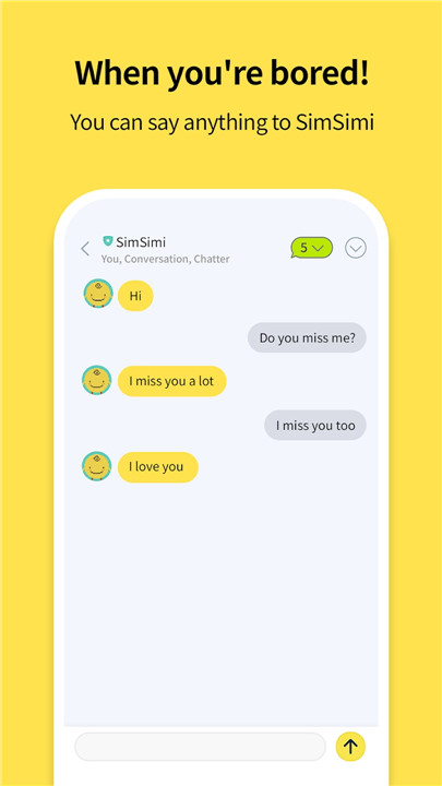 SimSimi screenshot