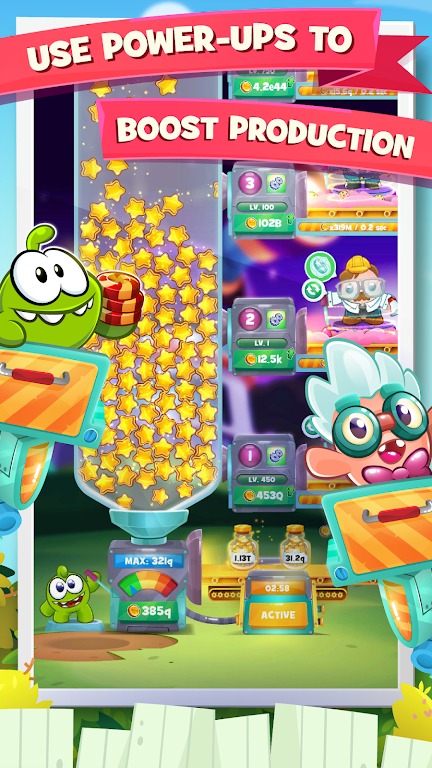 Om Nom Idle Candy screenshot