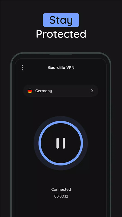 Guardilla VPN screenshot