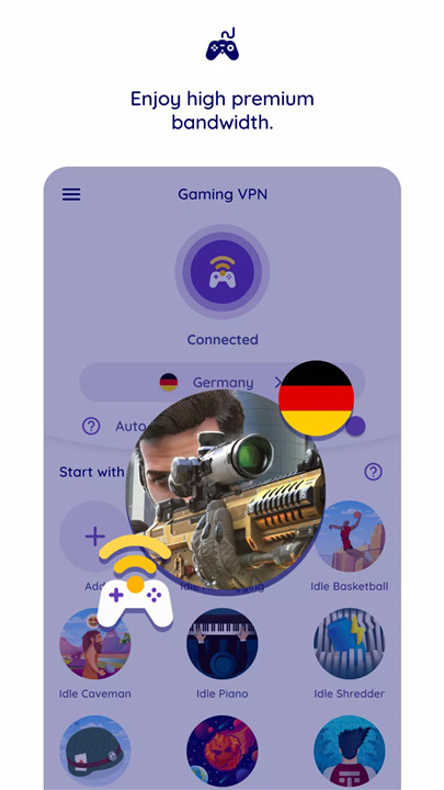 Gaming VPN screenshot