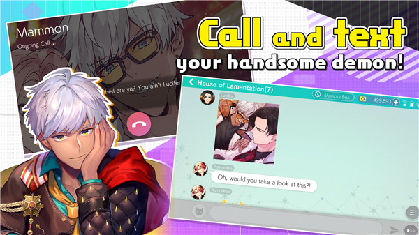 Obey Me! Anime Otome Sim Game screenshot